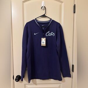 Kansas Stats quilted training quarter zip